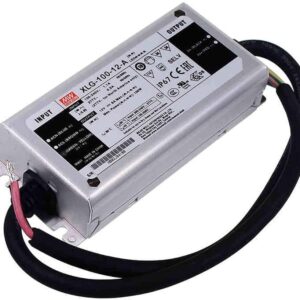 Mean Well Power Supply XLG-100-12-A – LED Driver – AC/DC Converter – Constant Current – 1 Output – 12V – 8A – 96W – 100 to 305 VAC Input – 92% Efficiency …