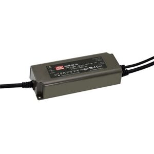 PWM-90-24, AC-DC Single output LED driver Constant Voltage (CV); PWM output for LED strips; Output 24Vdc at 3.75A; Dimming with 0-10Vdc or PWM; IP67